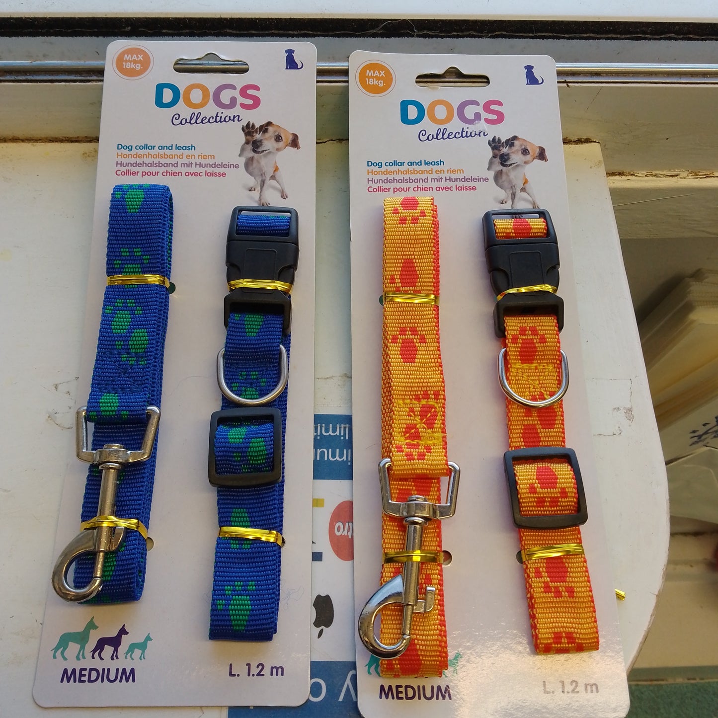 Dog lead & collar various