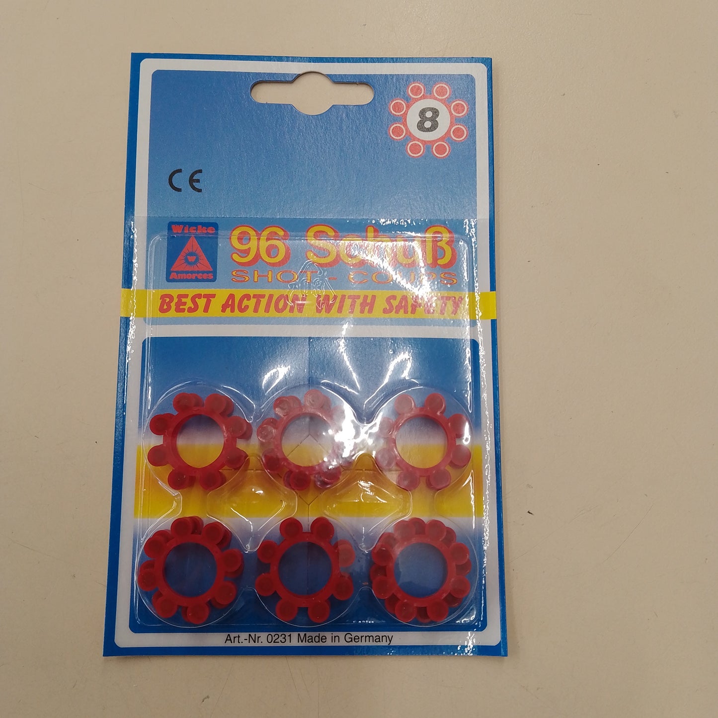 8-Shot Cap gun caps
