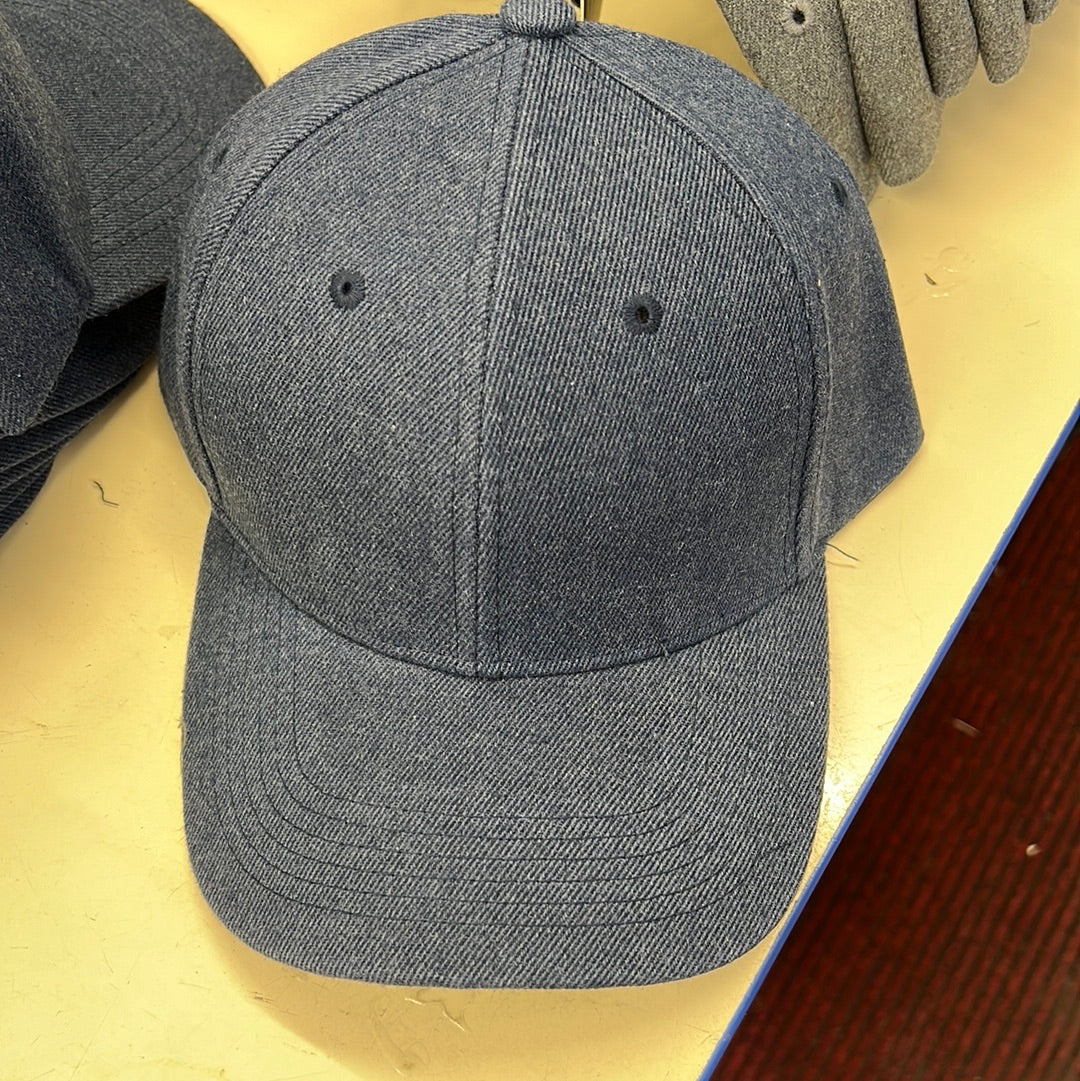 Deluxe Plain Baseball Hat