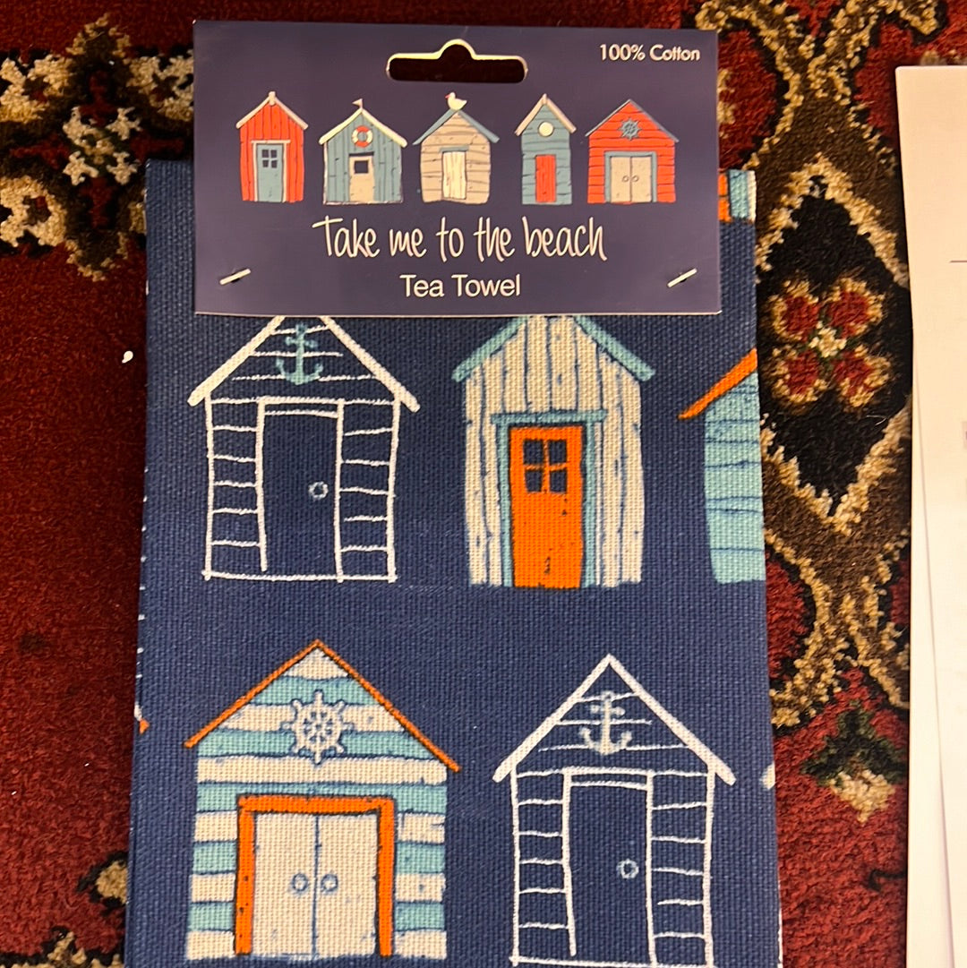 Take me to the Beach Tea towel
