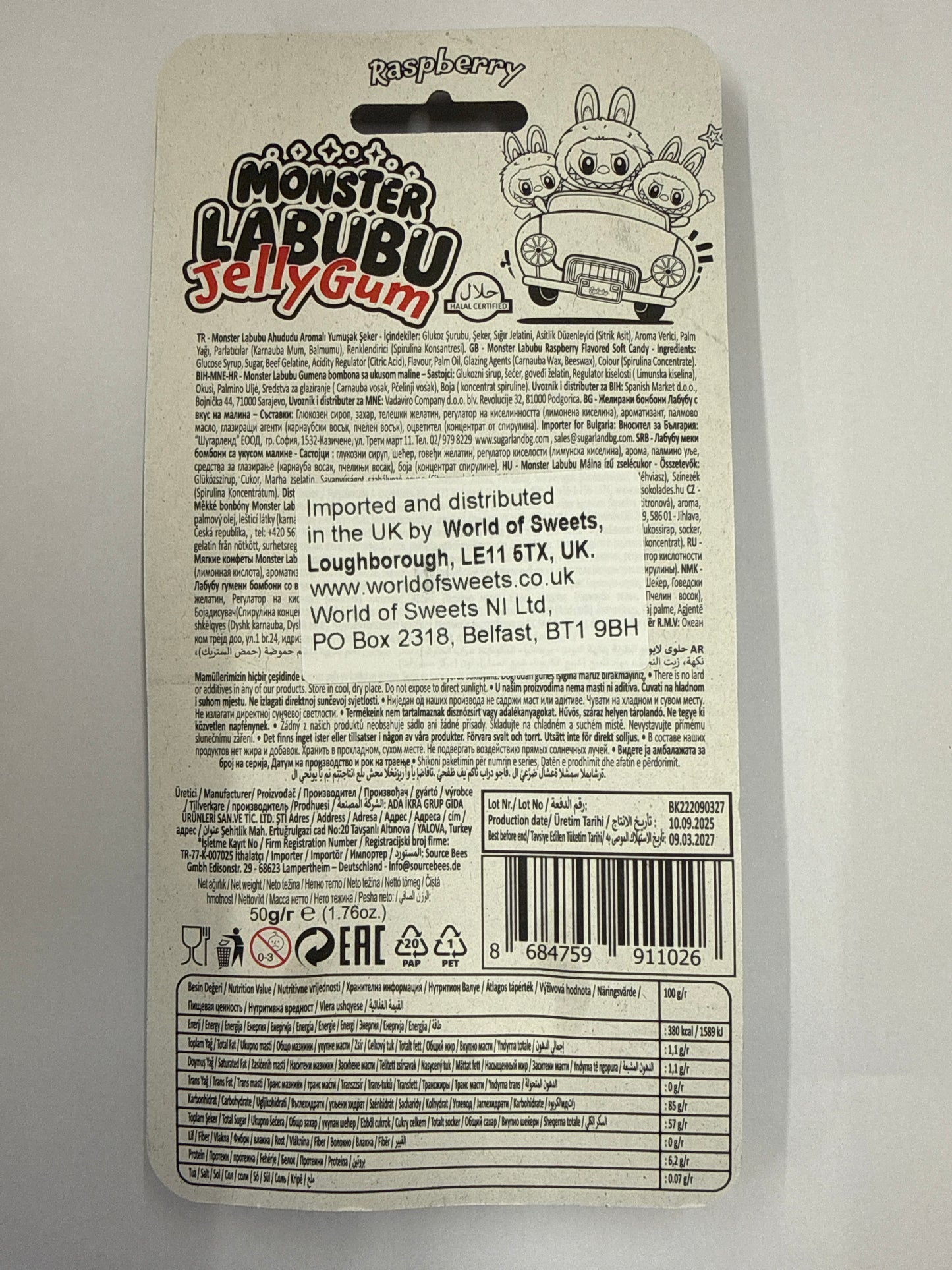 Labubu Jelly Gummies