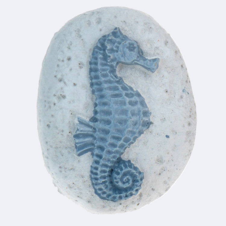 Resin Carved Stone - Seahorse