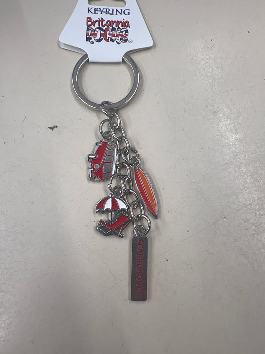 Campervan charm Keyring