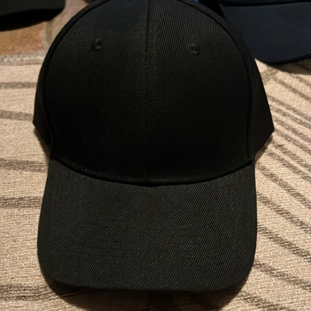Deluxe Plain Baseball Hat