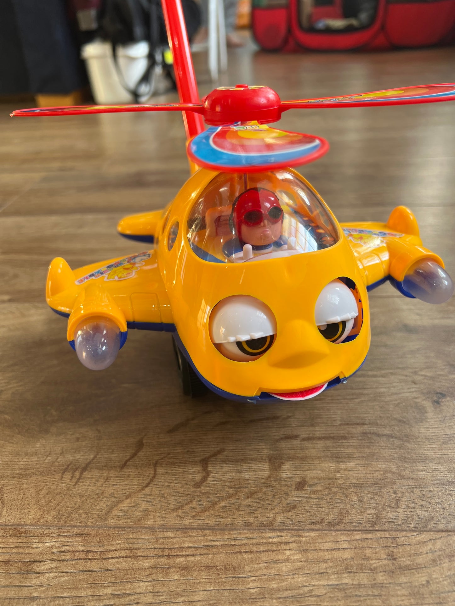 Pull/Push Helicopter