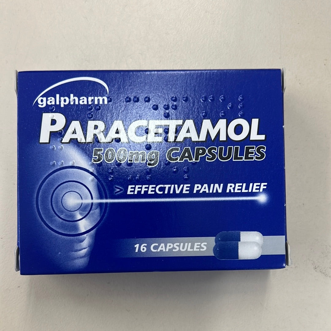 Paracetamol capsules