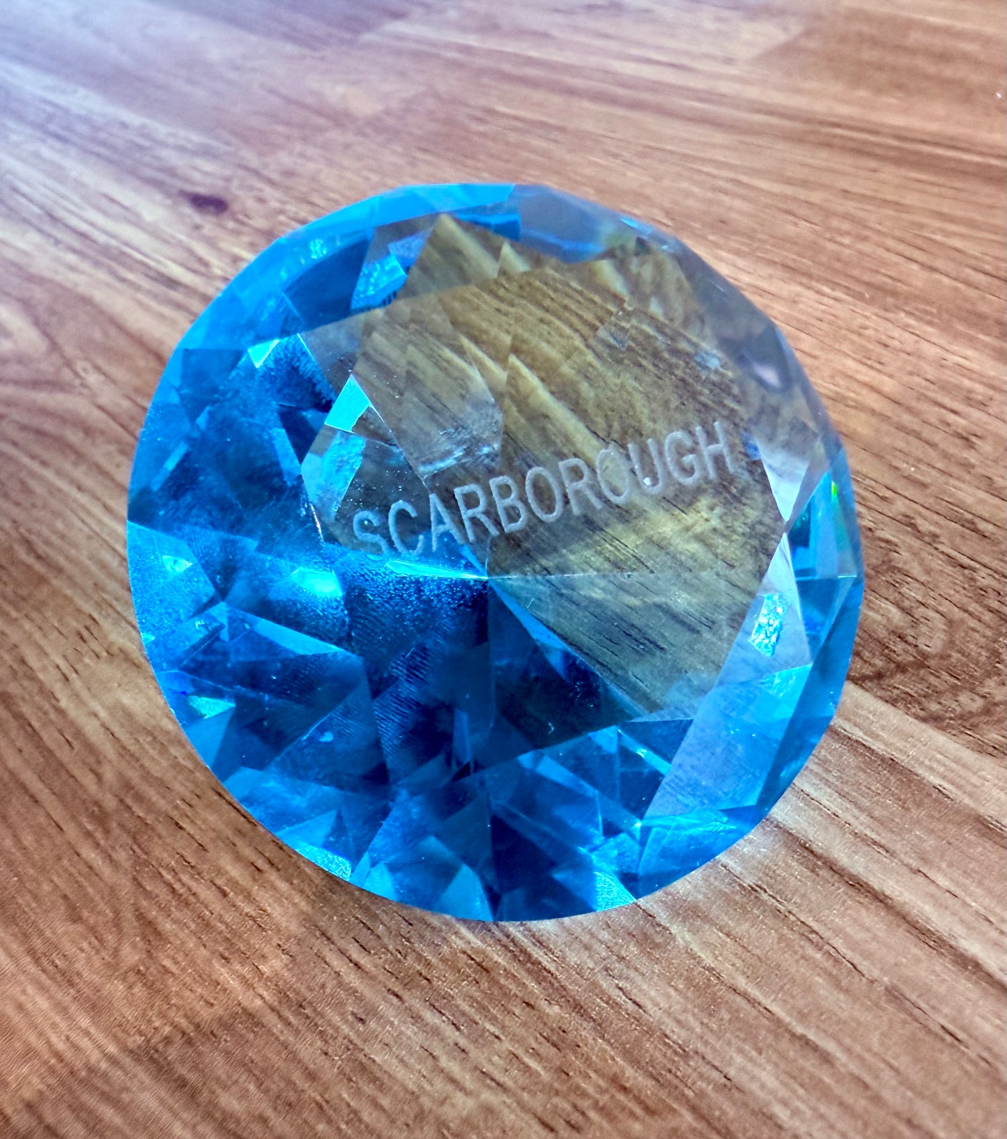 'Scarborough' Glass Diamond Gem