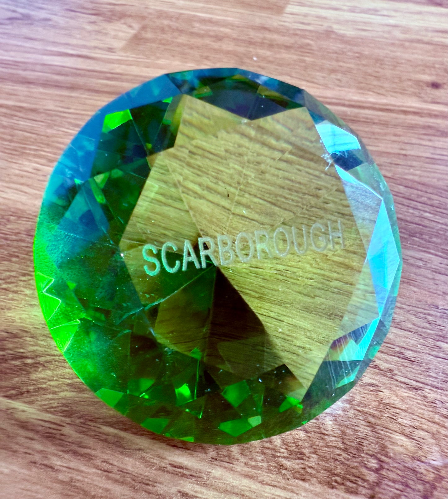 'Scarborough' Glass Diamond Gem