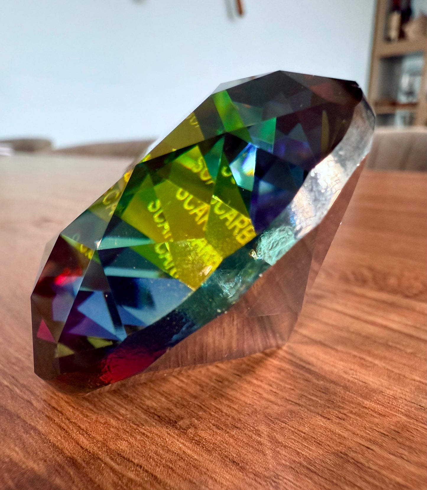 'Scarborough' Glass Diamond Gem