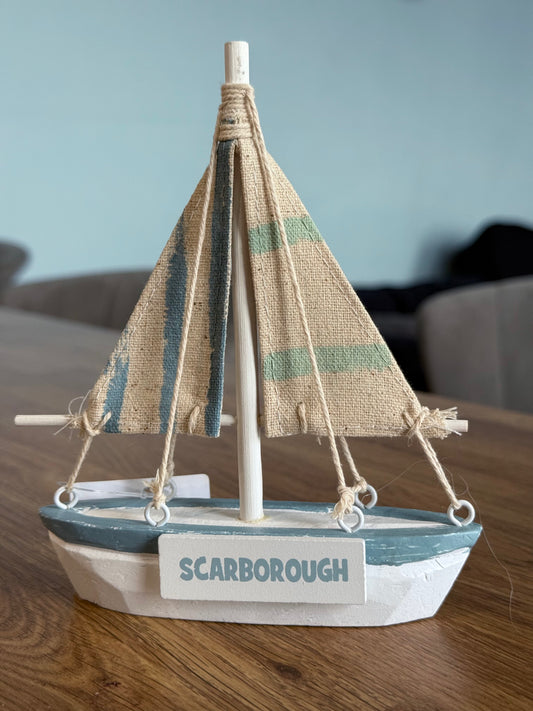 'Scarborough' Wooden Sailboat