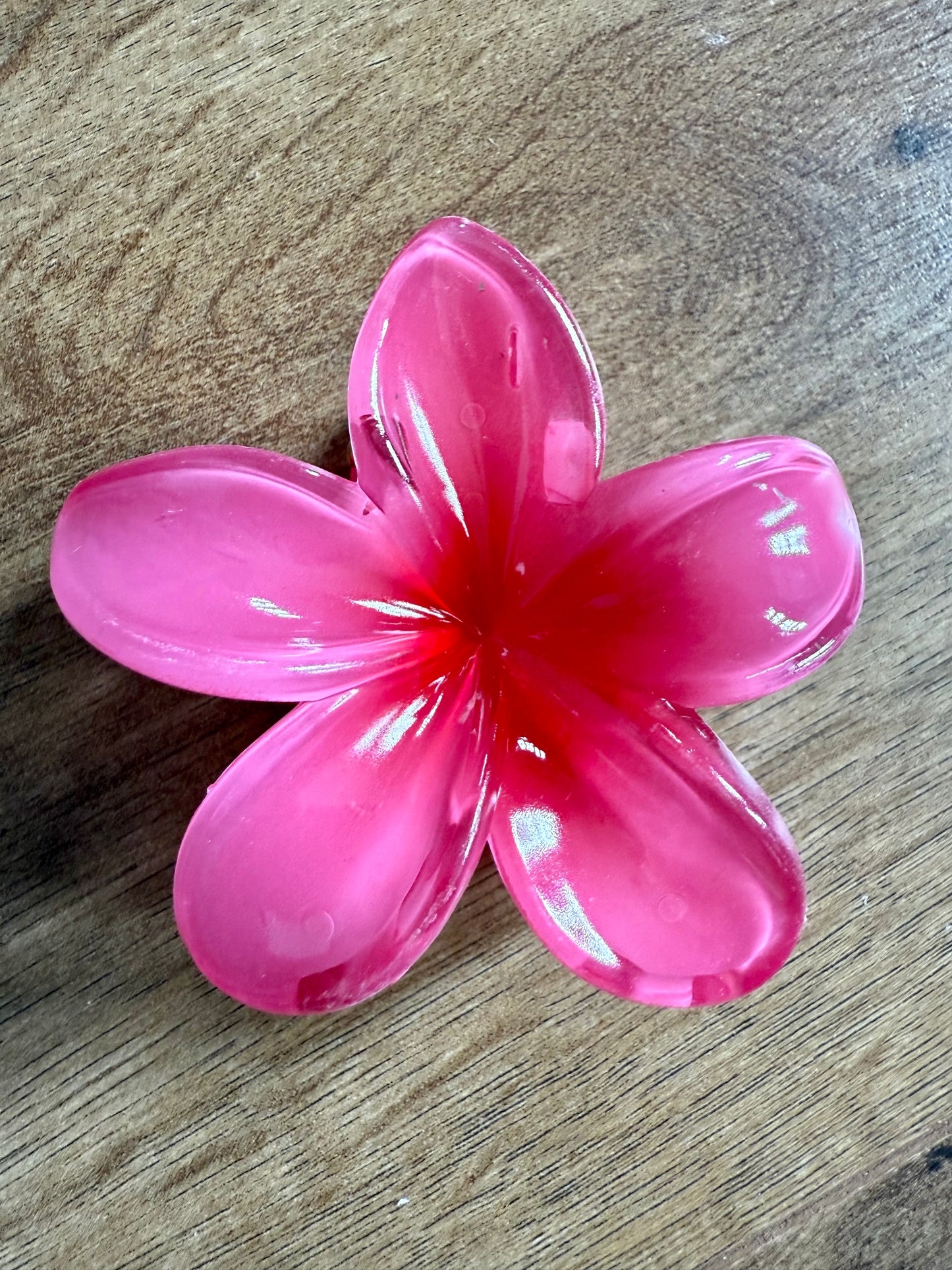 Hibiscus Claw Hair Clip