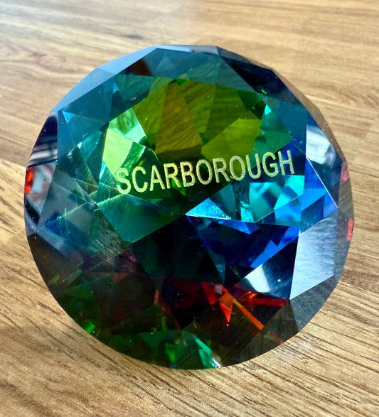 'Scarborough' Glass Diamond Gem