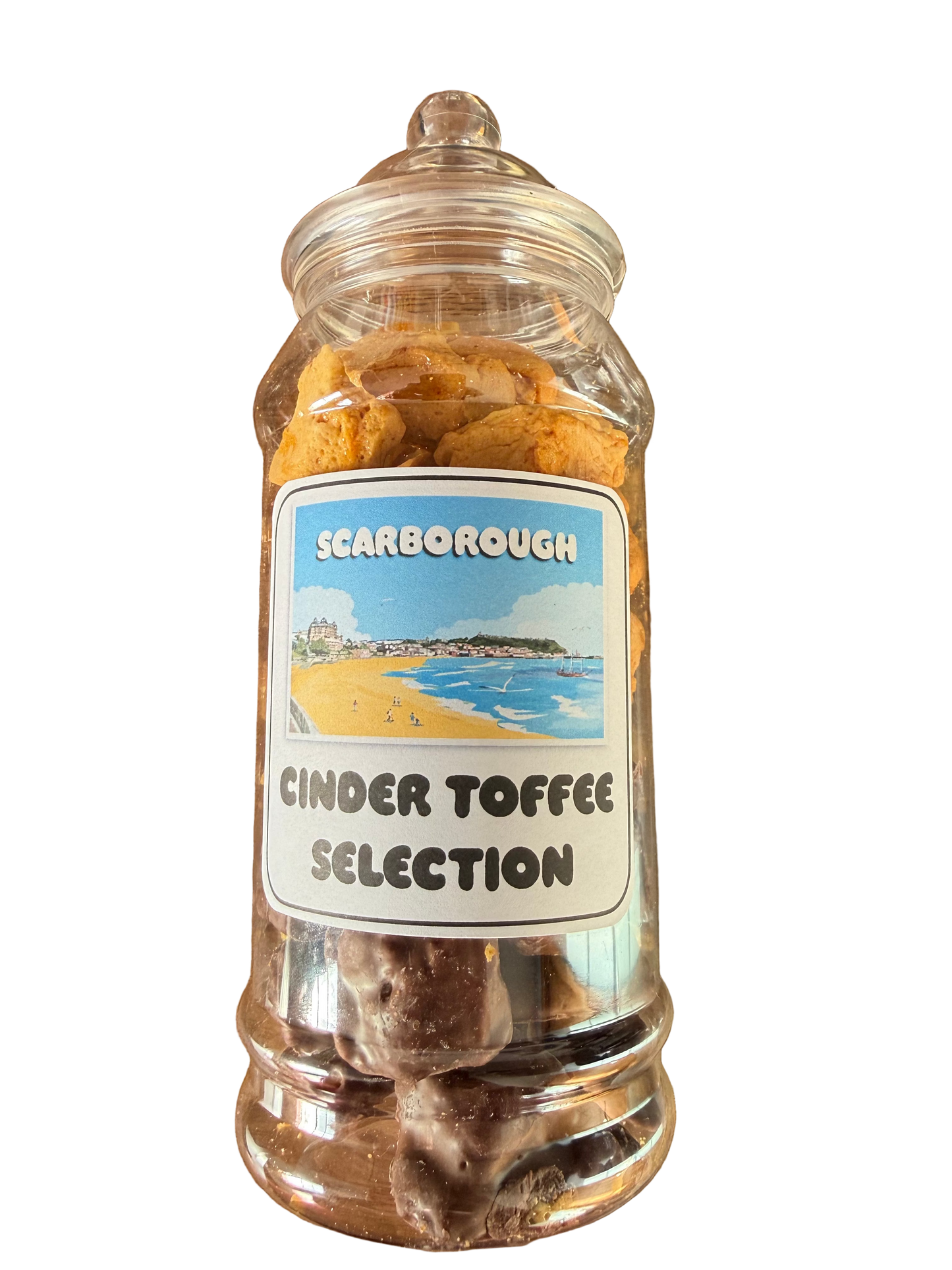 Scarborough Cinder Toffee Selection Jar