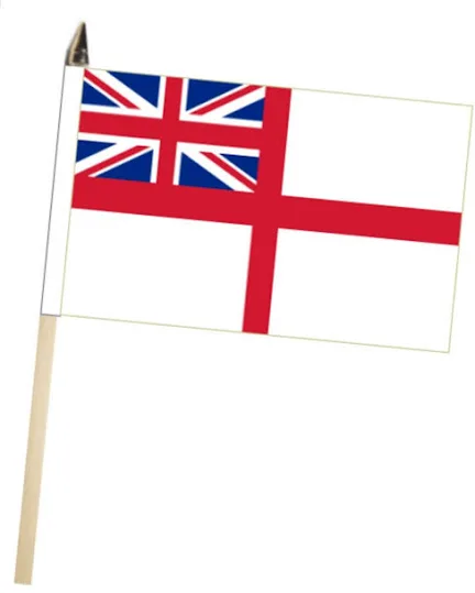 Hand Waving Flag