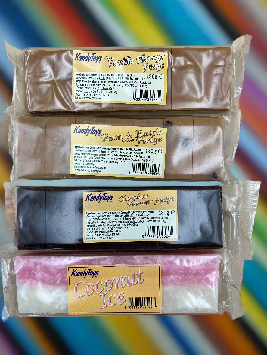 Vanilla Fudge Bar 120g