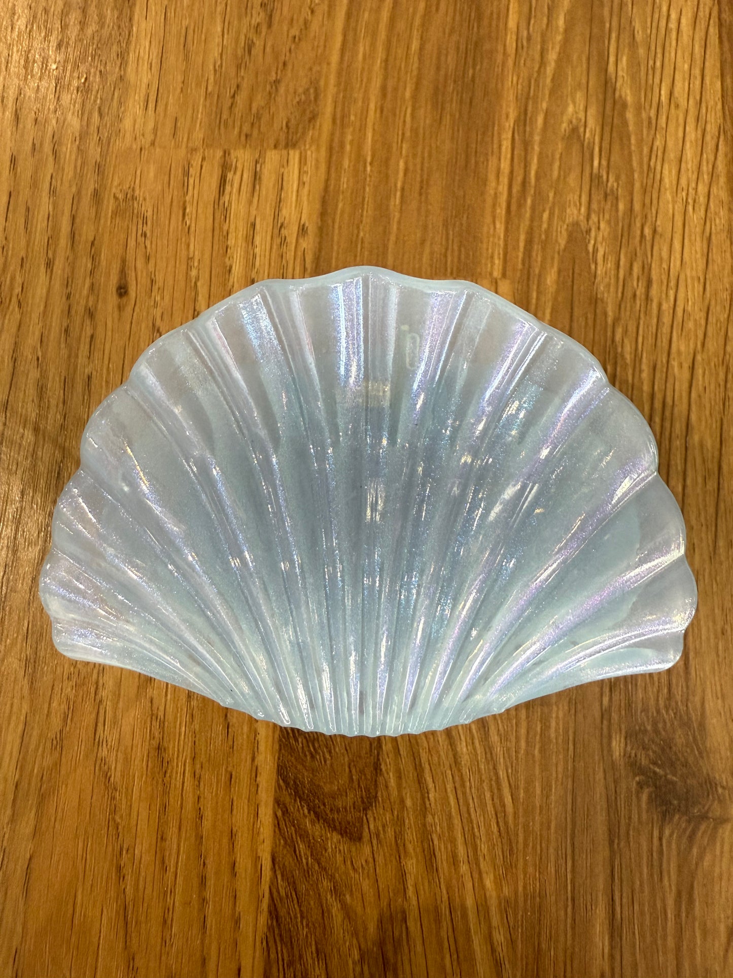 Pearlescent Shell Claw Hair Clip