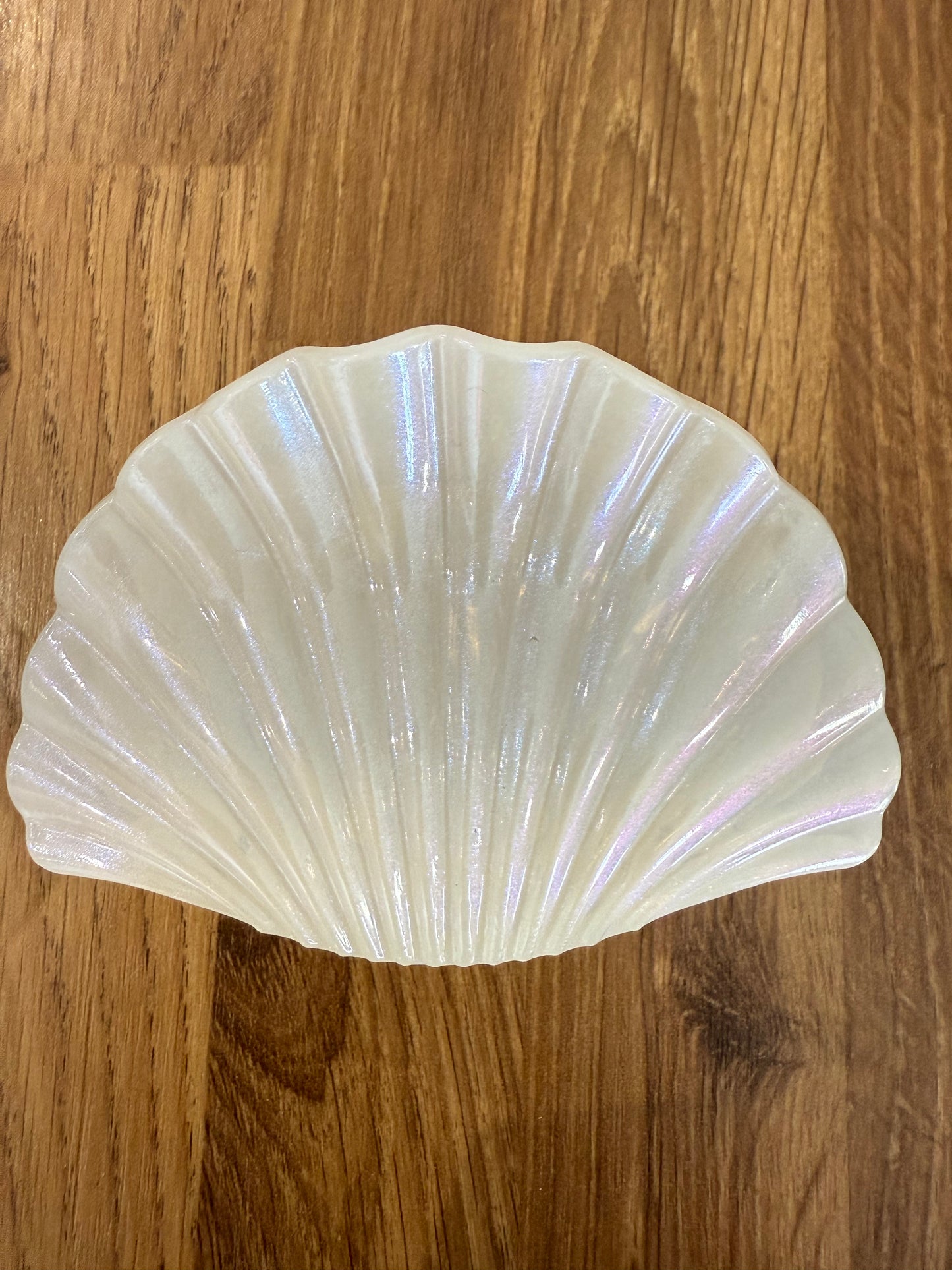 Pearlescent Shell Claw Hair Clip