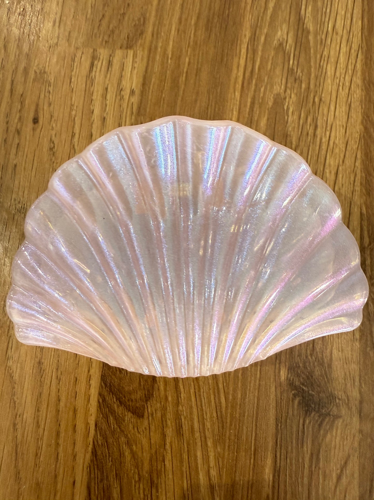 Pearlescent Shell Claw Hair Clip