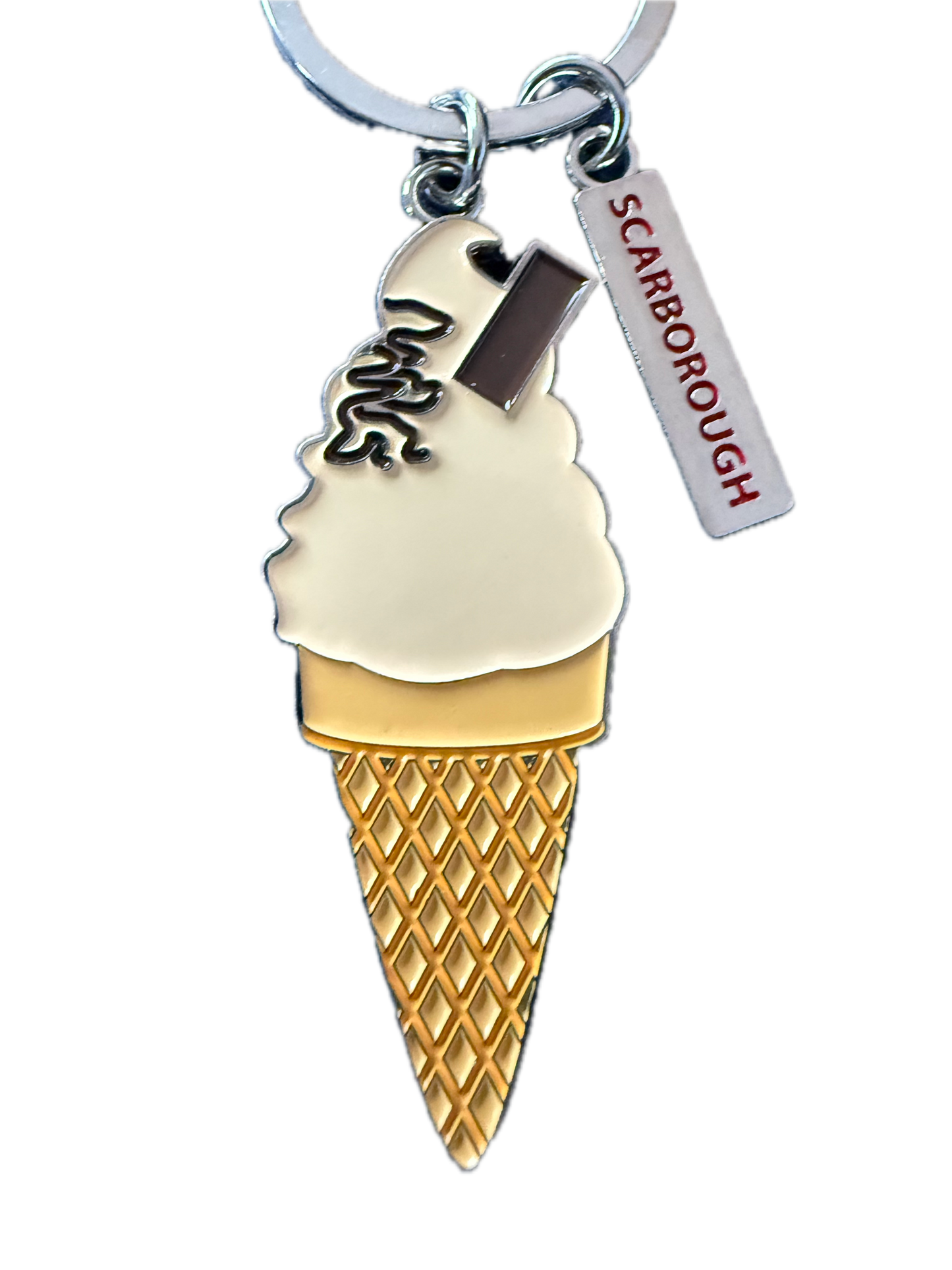 Ice Cream Keyring - Scarborough