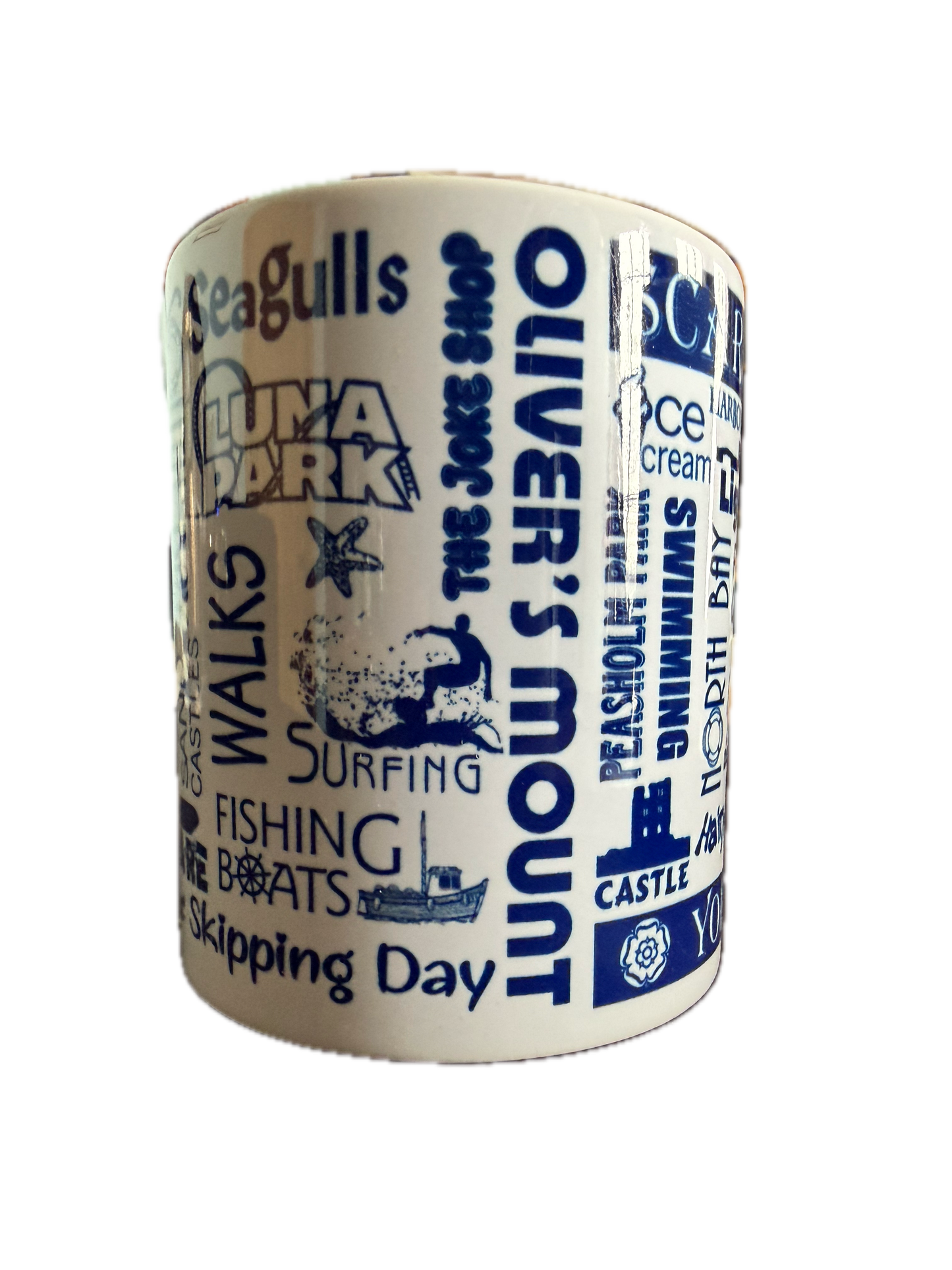 Scarborough Calligraphy Mug