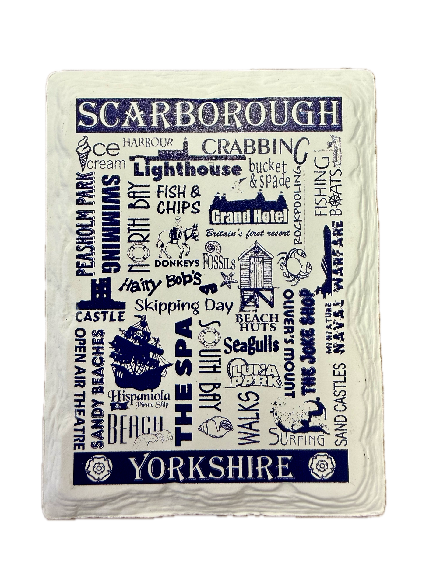 Scarborough Calligraphy Magnet