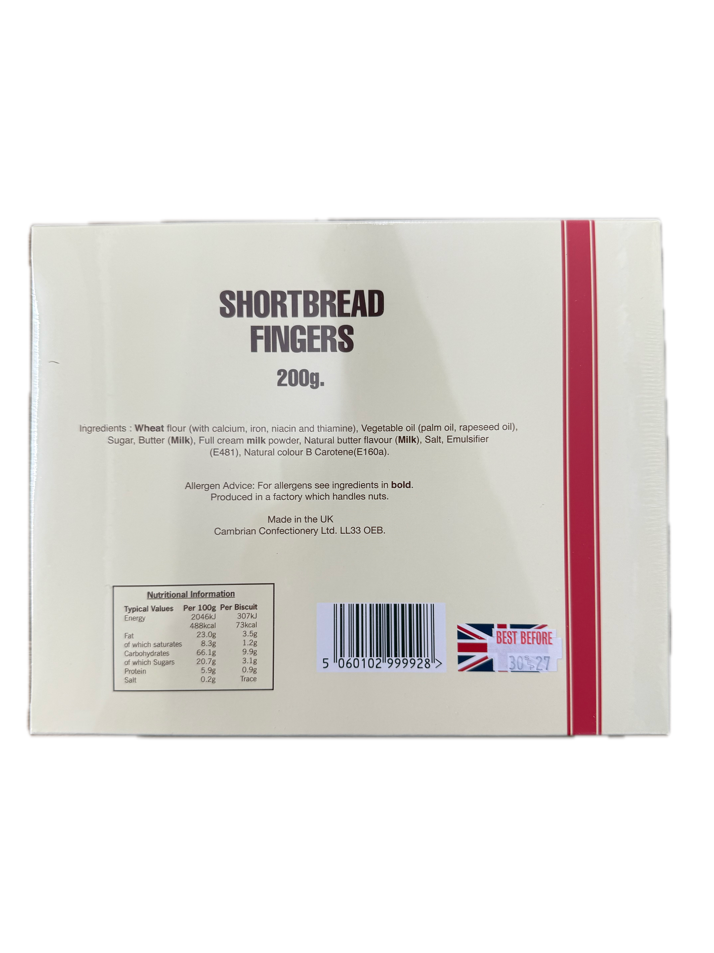 Shortbread Fingers Gift Box 200g