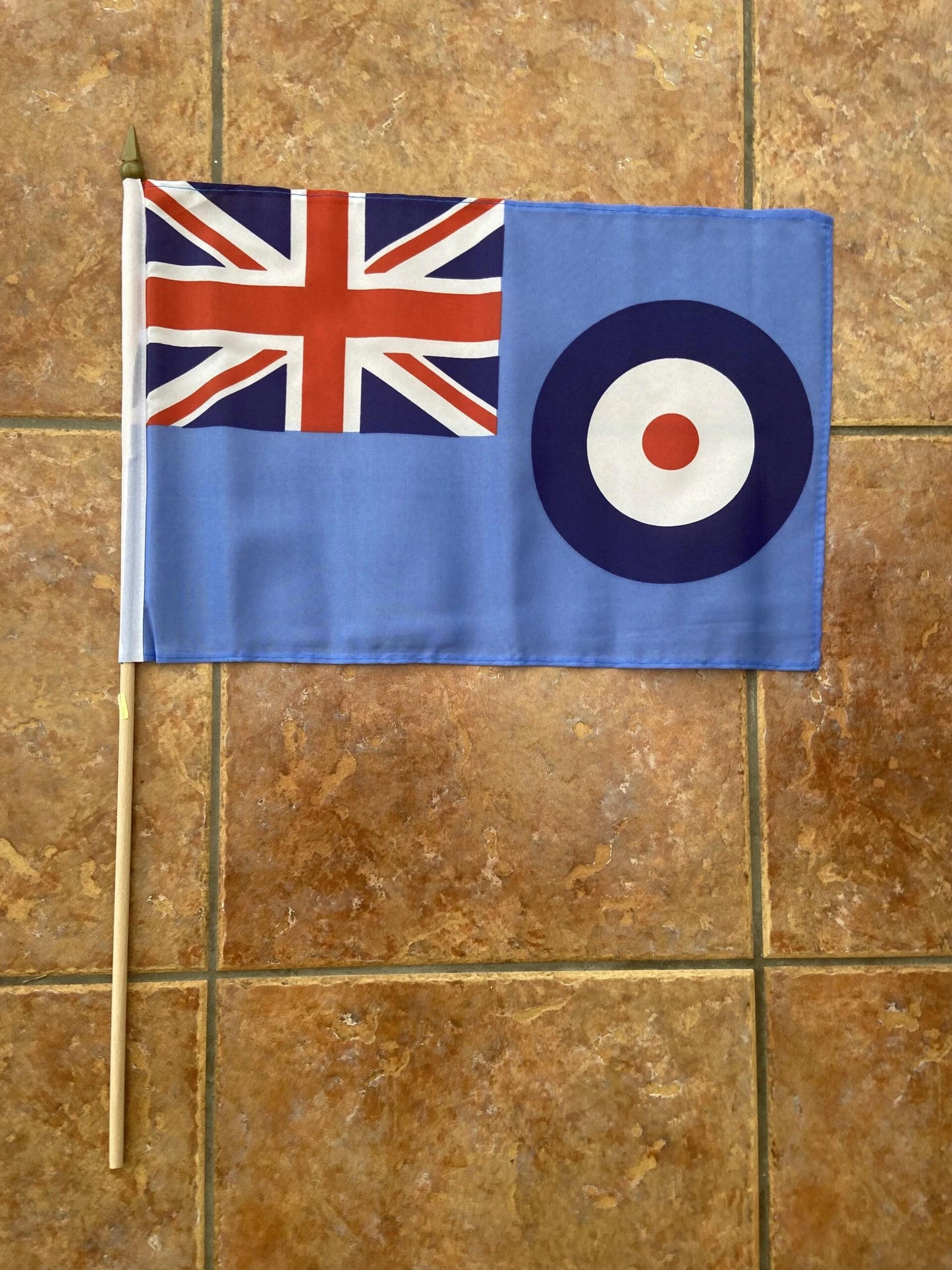 Hand Waving Flag
