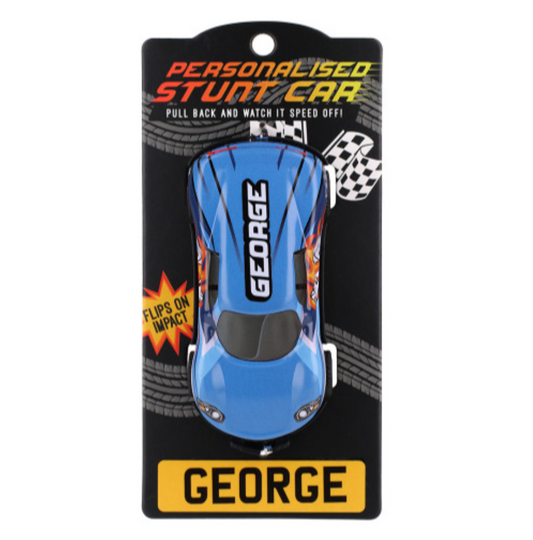Personalised Toy Car - Names starting with G-J