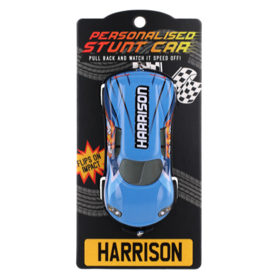 Personalised Toy Car - Names starting with G-J