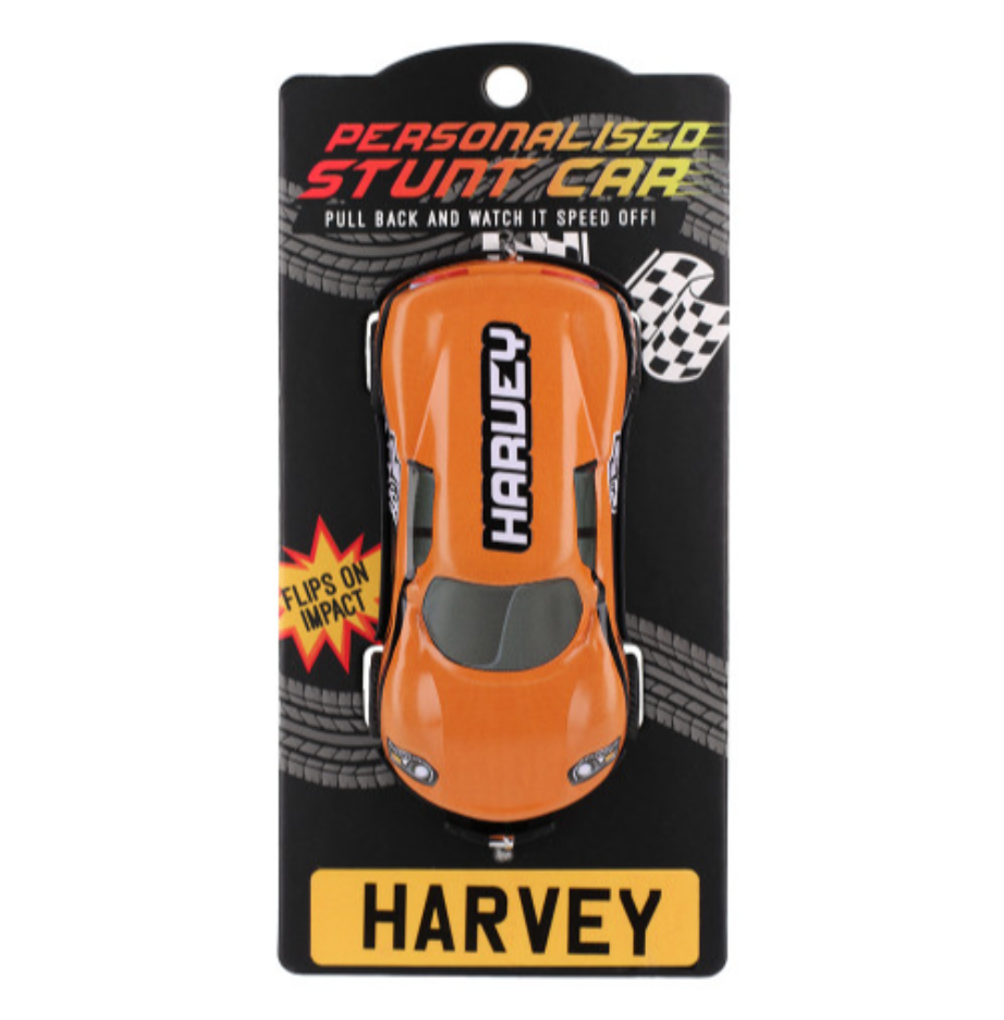 Personalised Toy Car - Names starting with G-J