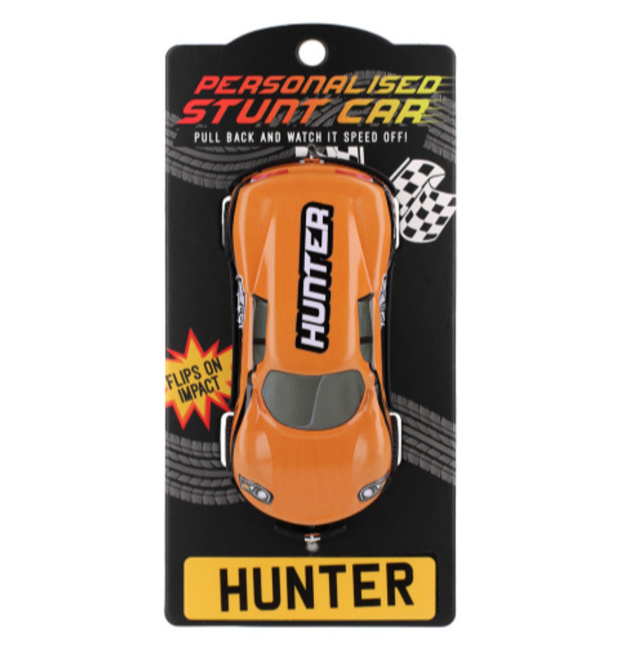 Personalised Toy Car - Names starting with G-J