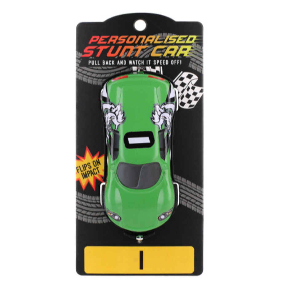 Personalised Toy Car - Names starting with G-J
