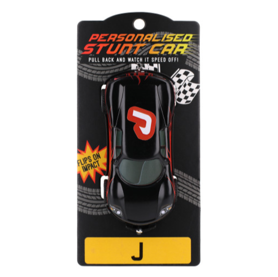 Personalised Toy Car - Names starting with G-J