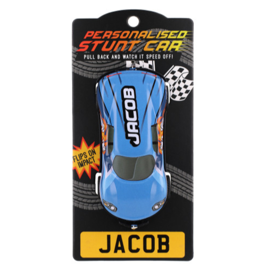 Personalised Toy Car - Names starting with G-J