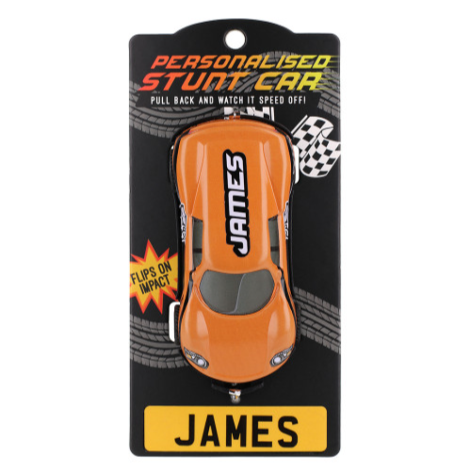 Personalised Toy Car - Names starting with G-J