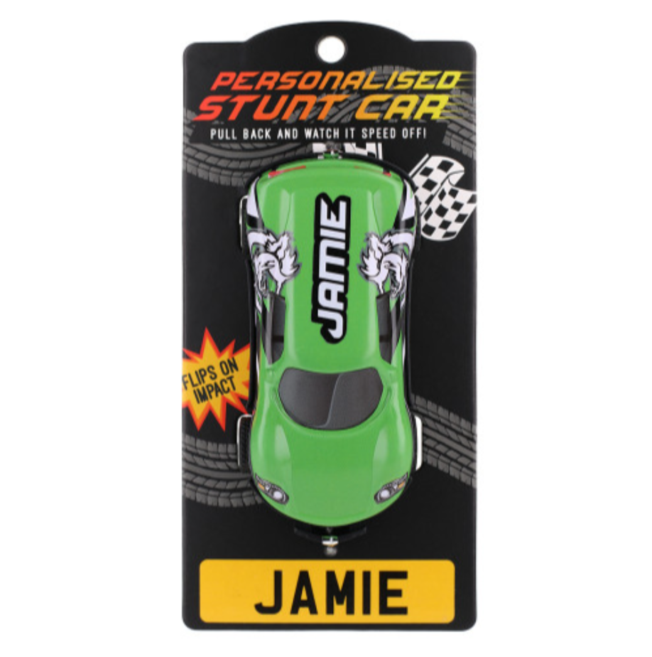 Personalised Toy Car - Names starting with G-J