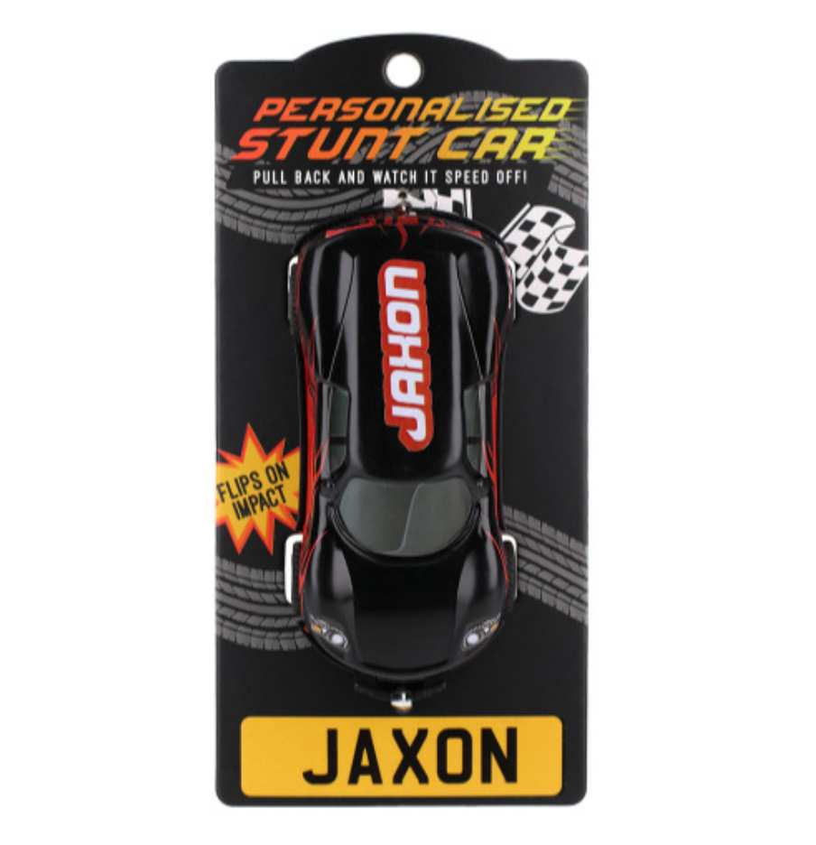 Personalised Toy Car - Names starting with G-J