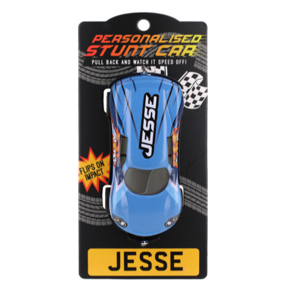 Personalised Toy Car - Names starting with G-J