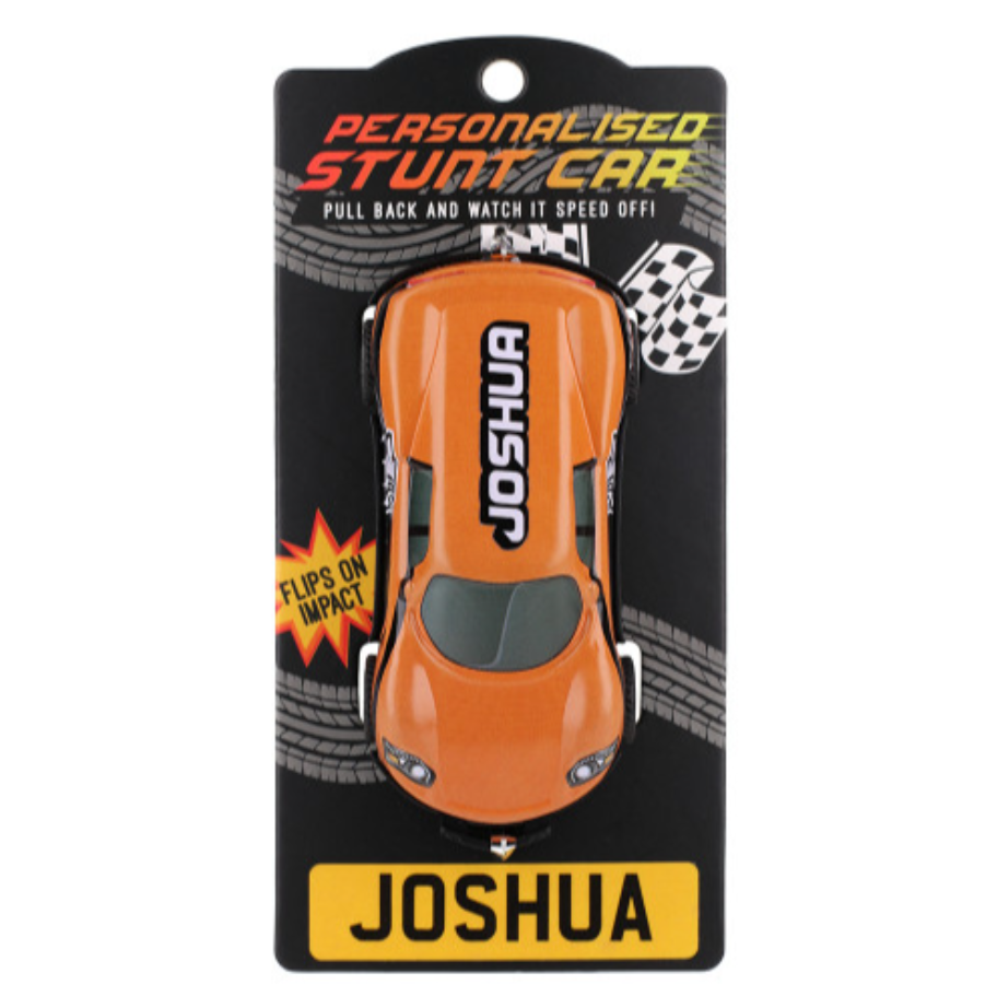 Personalised Toy Car - Names starting with G-J