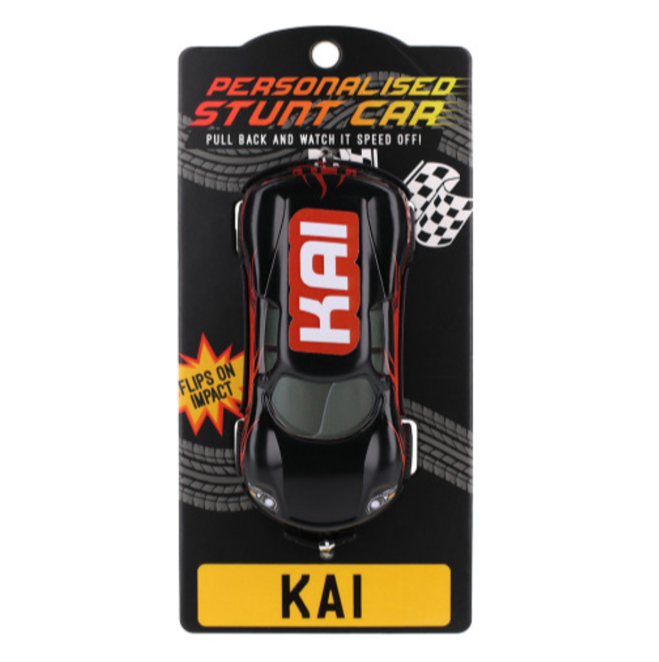 Personalised Toy Car - Names starting with K-Q