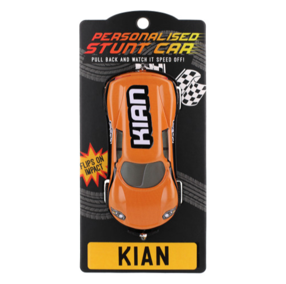 Personalised Toy Car - Names starting with K-Q