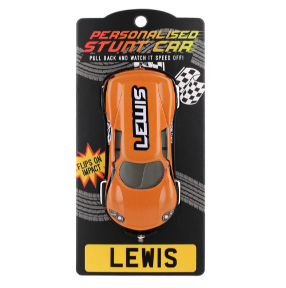 Personalised Toy Car - Names starting with K-Q