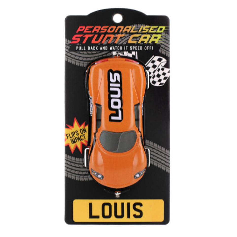 Personalised Toy Car - Names starting with K-Q