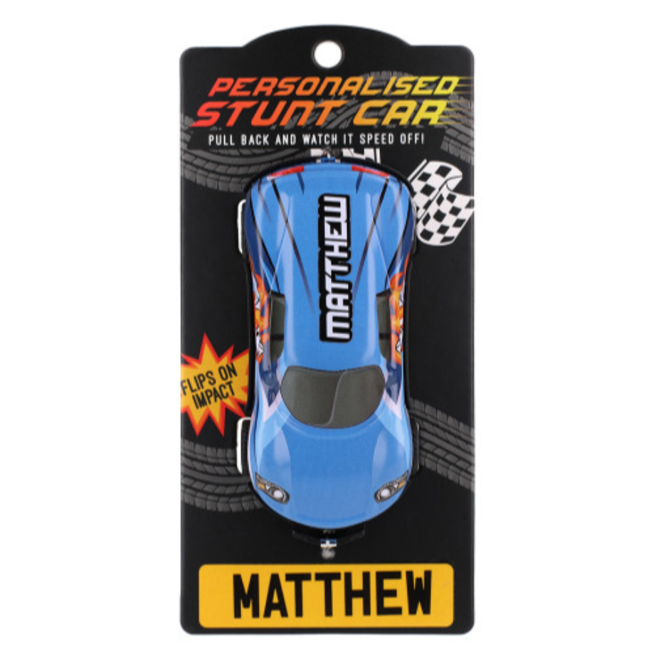 Personalised Toy Car - Names starting with K-Q