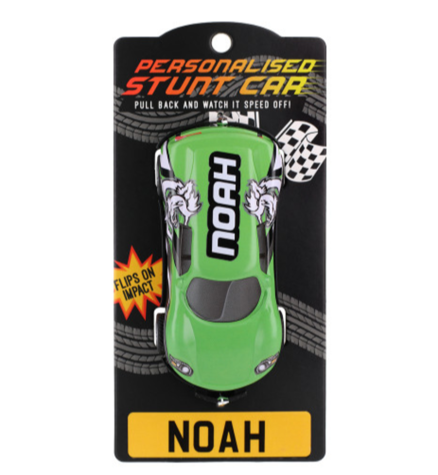 Personalised Toy Car - Names starting with K-Q