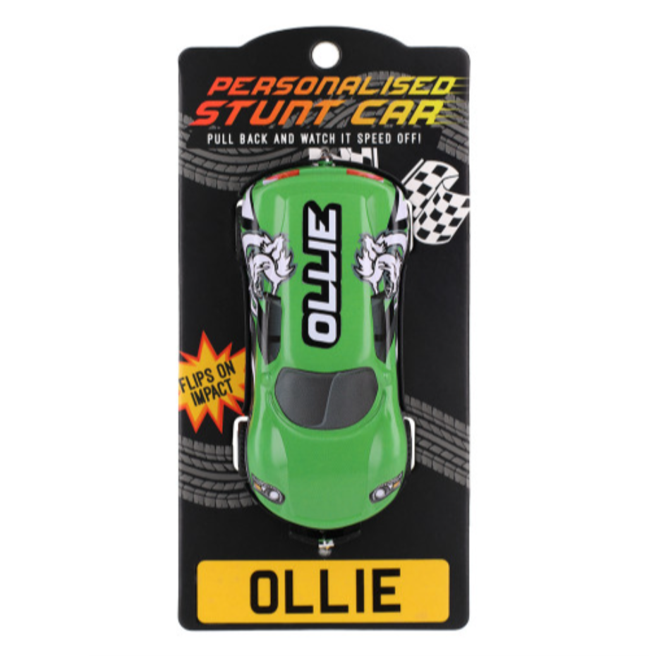 Personalised Toy Car - Names starting with K-Q