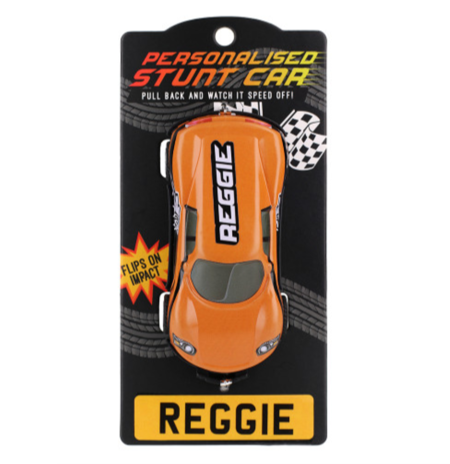 Personalised Toy Car - Names starting with R-Z