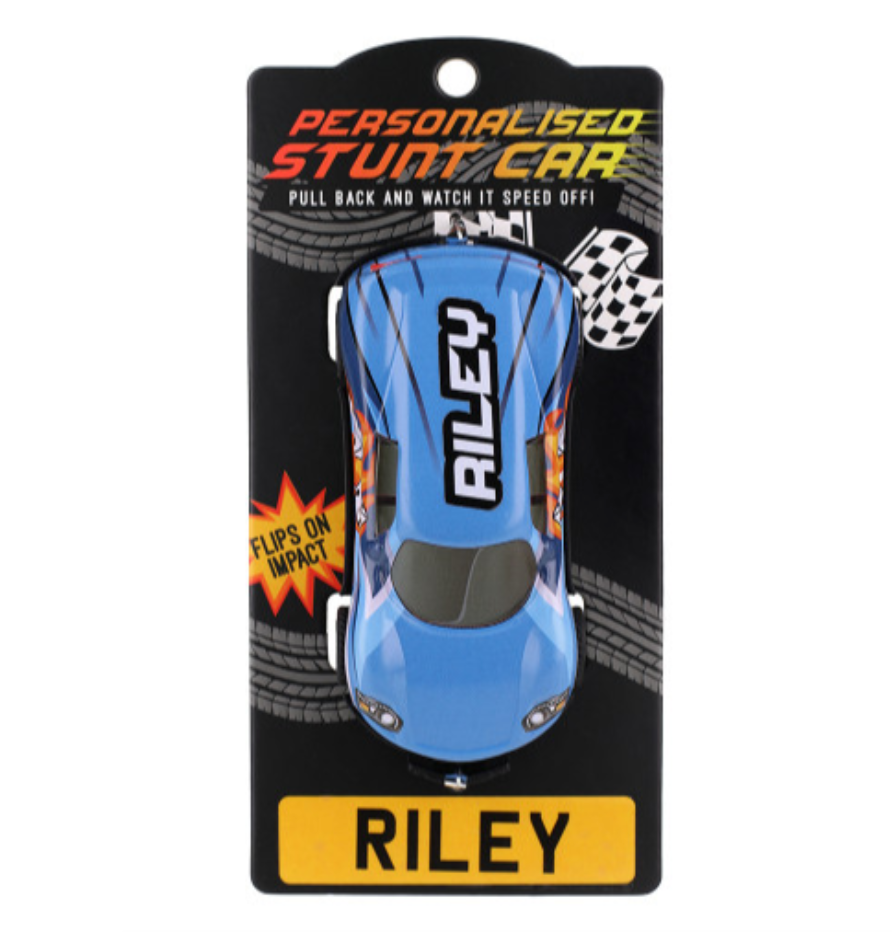 Personalised Toy Car - Names starting with R-Z