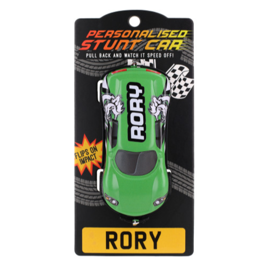Personalised Toy Car - Names starting with R-Z