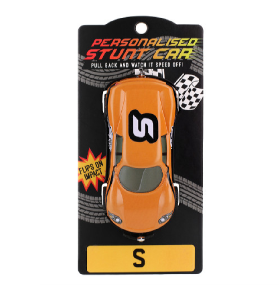 Personalised Toy Car - Names starting with R-Z
